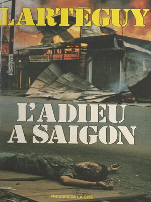 cover image of L'adieu à Saigon